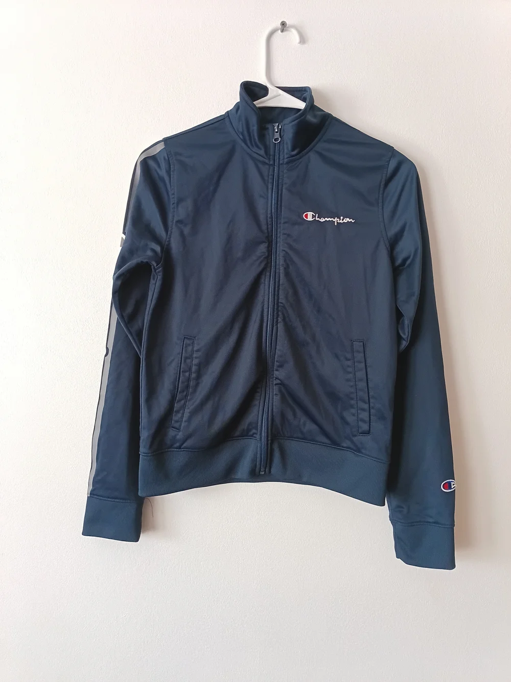 Champion Kids' Navy Track Jacket Sz. XL